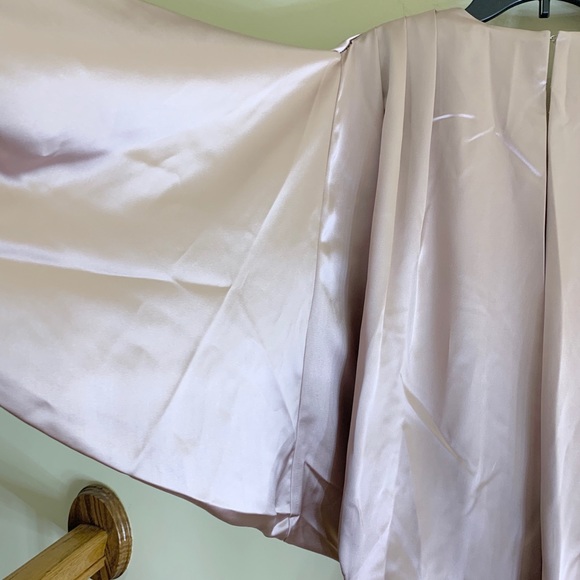 ASOS extreme Komono Midi Satin Dress Rose size 0 - Picture 10 of 12